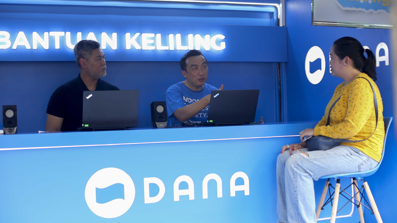 Peresmian Posko Bantuan Keliling DANA