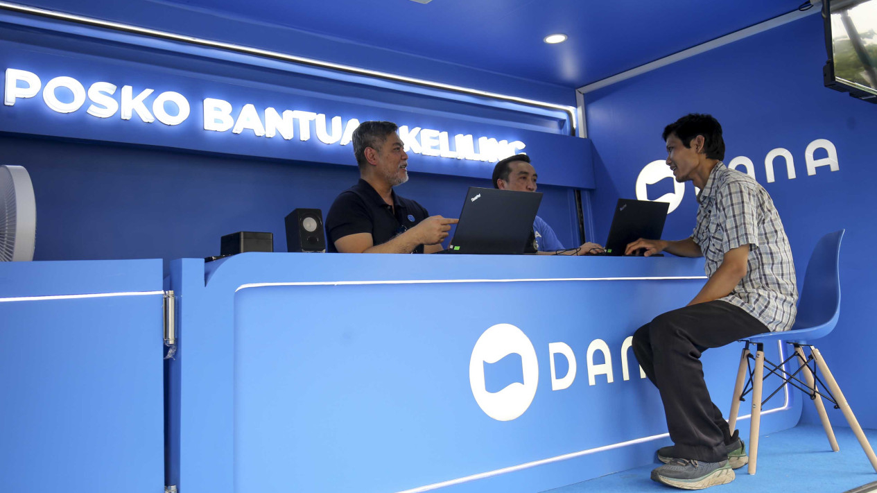 Peresmian Posko Bantuan Keliling DANA