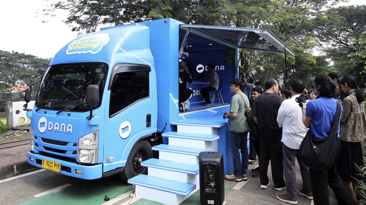 Peresmian Posko Bantuan Keliling DANA