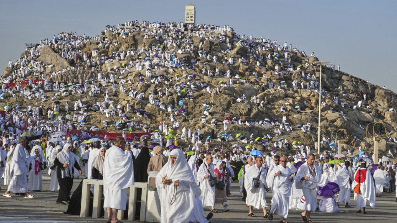 Puncak Ibadah Haji 2025, Wukuf di Arafah 9 Zulhijah 1446 H