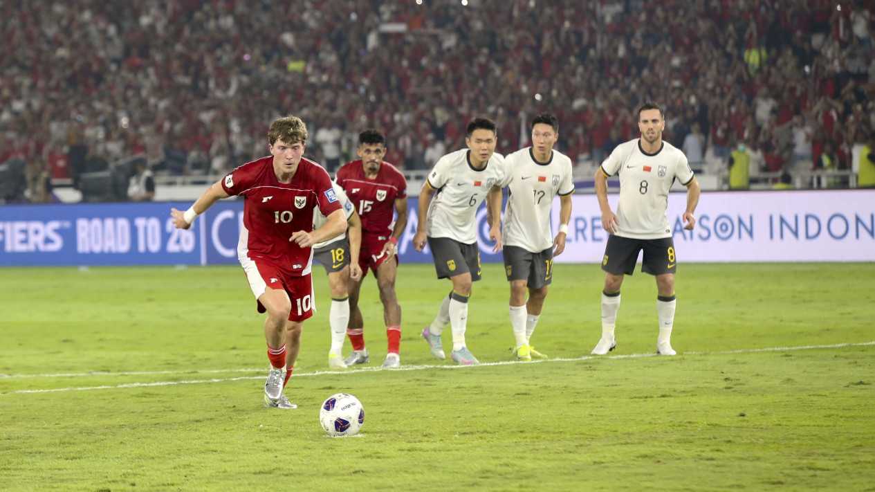Gol Ole Romeny Bawa Kemenangan Kalahkan China
