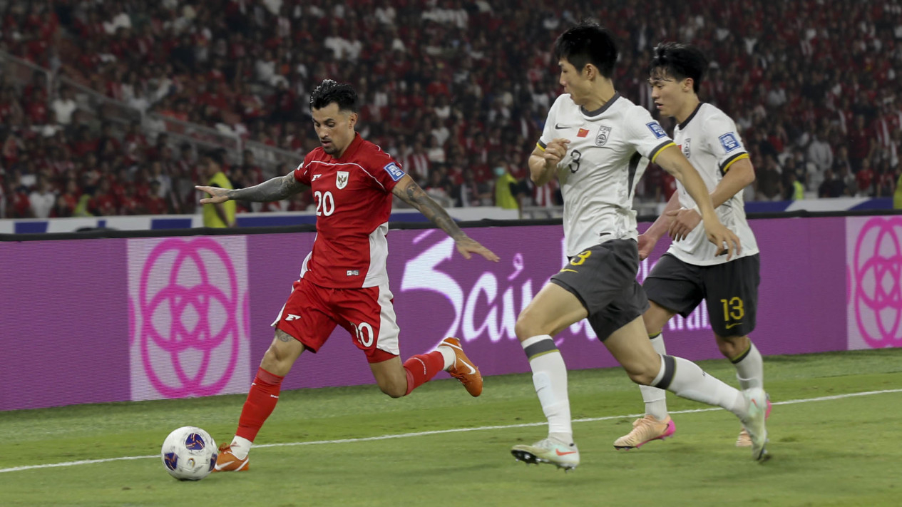 Timnas Indonesia Kalahkan China di Kualifikasi Piala Dunia