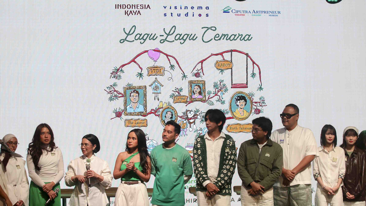 Pertunjukan Panggung Musikal Keluarga Cemara