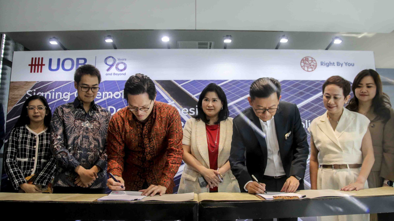 Penandatanganan Perjanjian Fasilitas Green Term Loan