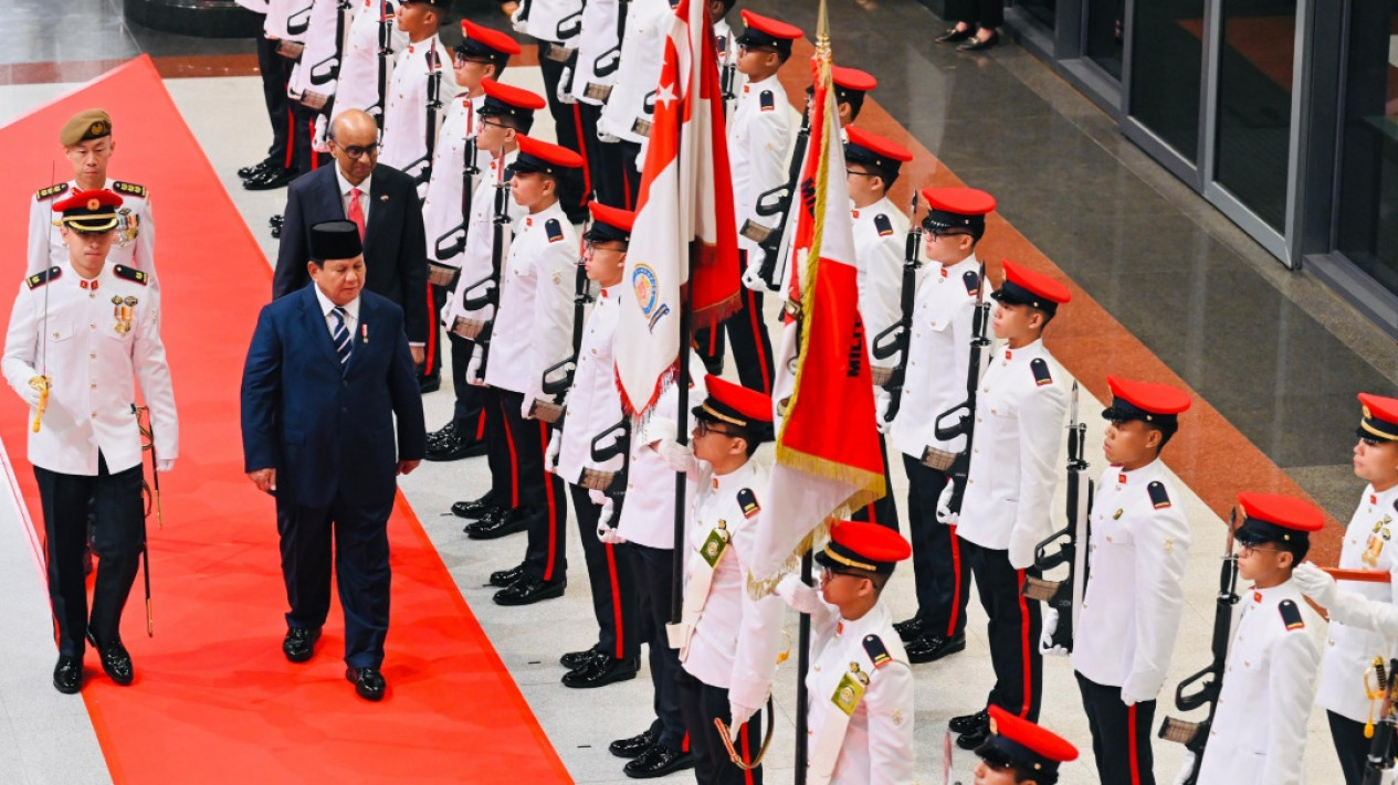 Pertemuan Presiden Prabowo dan Presiden Singapura