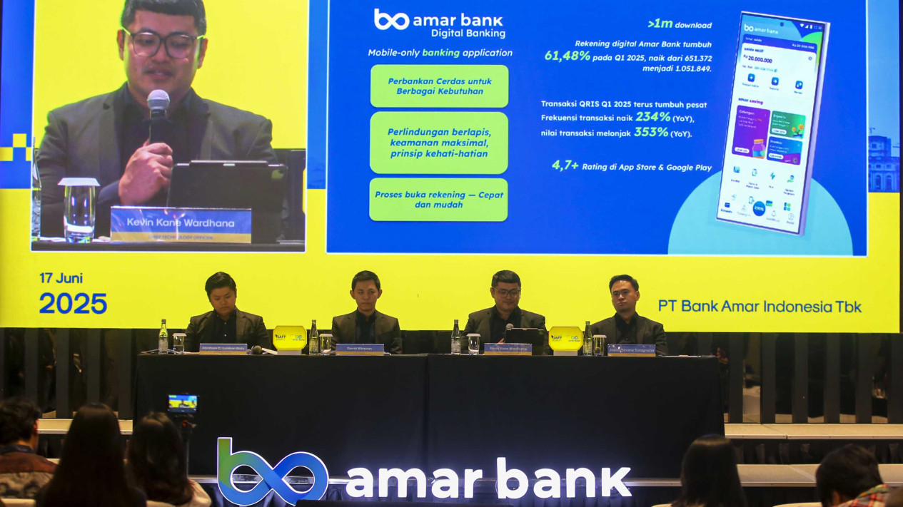 Amar Bank Kucurkan Dividen Rp95,47 M & Catat Laba Tertinggi
