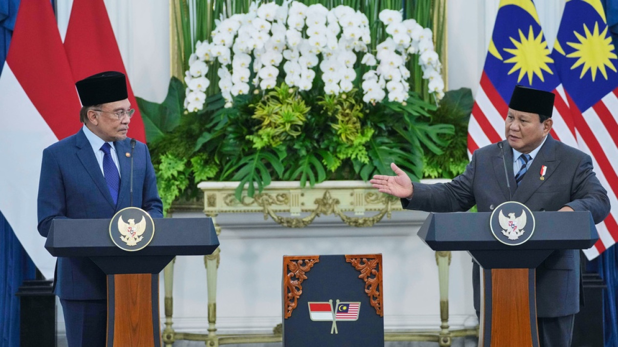 Pertemuan Presiden Prabowo dengan PM Malaysia Anwar Ibrahim
