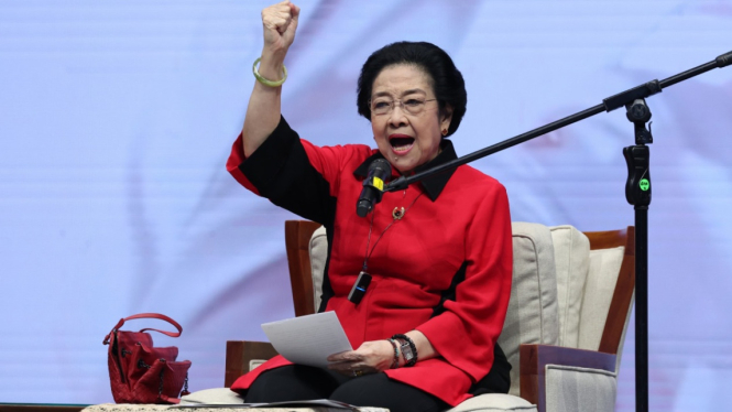 Hadir Mukernas Perindo, Megawati Sampaikan Pidato Kebangsaan - Vlix.id