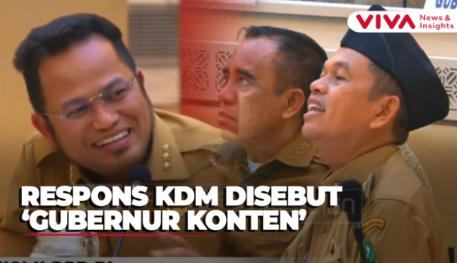 Jawaban Cerdas KDM Dijuluki 'Gubernur Konten' saat Rapat