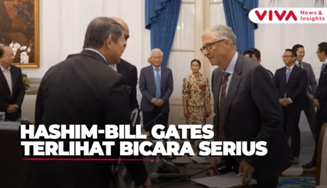 Hashim Djojohadikusumo-Bill Gates Bicara Serius