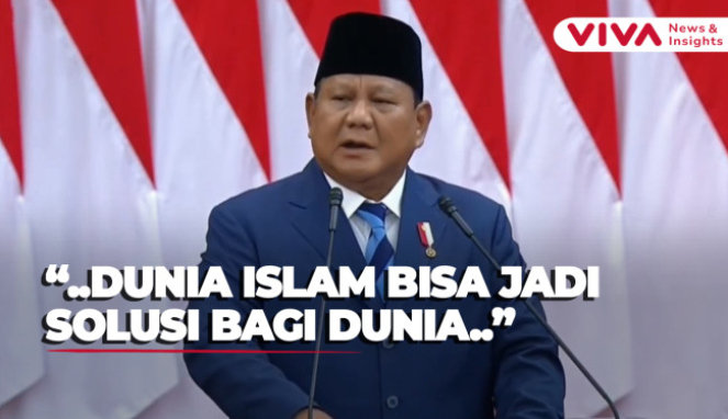 Serukan Persatuan Islam, Prabowo: Dunia Islam Solusi