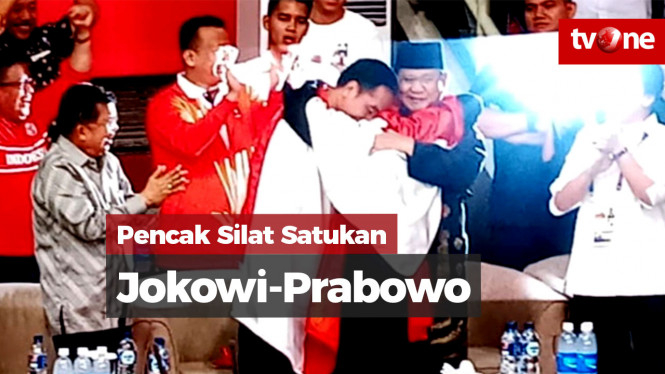Pencak Silat Satukan Jokowi-Prabowo