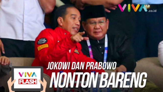 Komentar Jokowi & Prabowo Nonton Pencak Silat Bareng