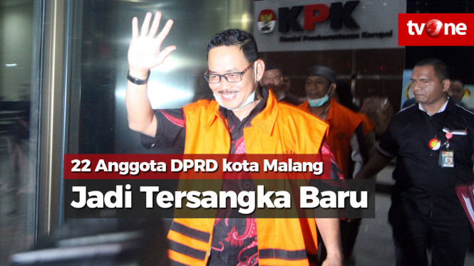 KPK Tahan Tersangka Baru 22 Anggota DPRD kota Malang