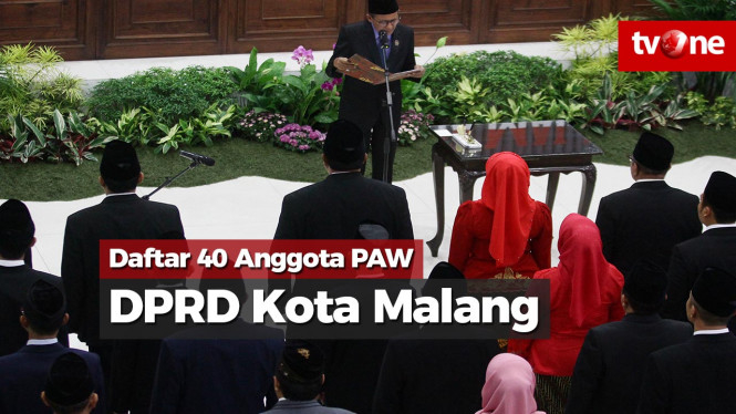 Daftar 40 Anggota PAW DPRD Kota Malang