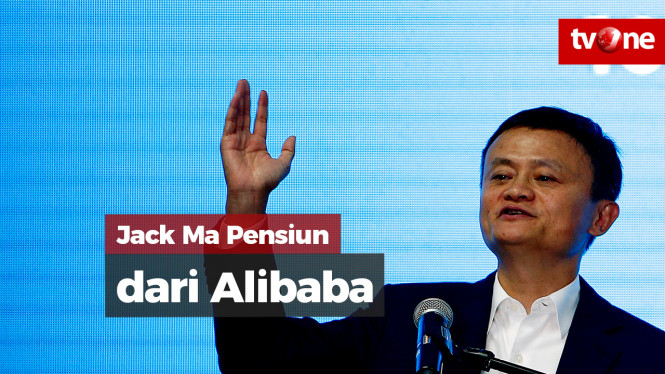 Jack Ma Pensiun dari Alibaba