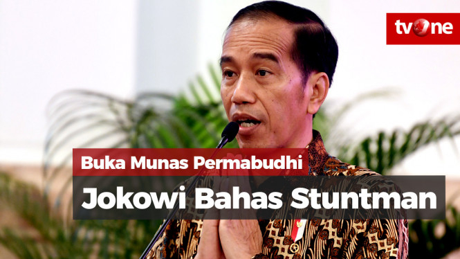 Buka Munas Permabudhi, Jokowi Bahas Stuntman