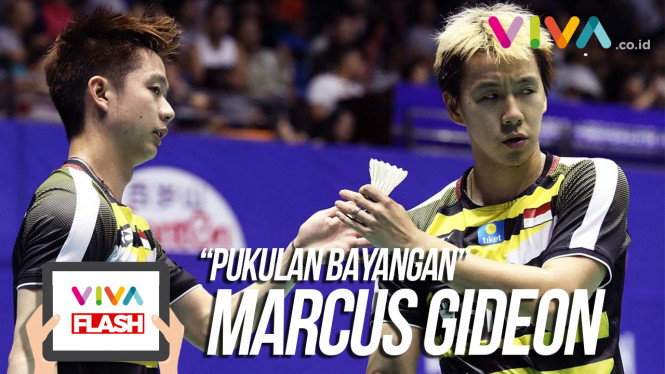 VIDEO: 'Pukulan Bayangan' Marcus Gideon di China Open 2018
