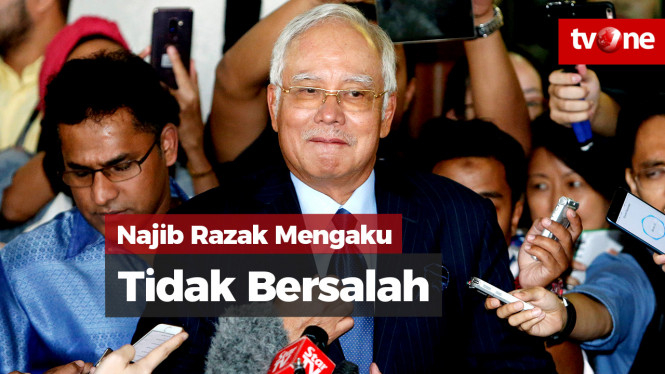Didakwa 25 Tuduhan, Najib Razak Mengaku tak Bersalah