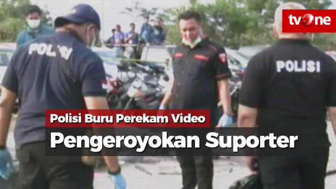 Polisi Buru Perekam dan Penyebar Video Pengeroyokan Suporter