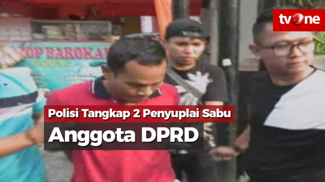 Polisi Tangkap Dua Bandar Penyuplai Sabu Anggota DPRD