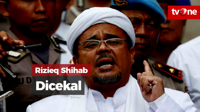 Rizieq Shihab Dilarang Keluar dari Arab Saudi
