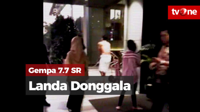 Gempa 7.7 SR Landa Donggala