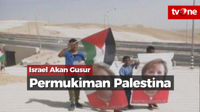 Digusur Israel, Warga Palestina Minta Tolong Kanselir Jerman