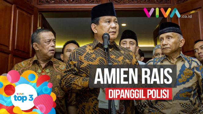Amien Rais Dipanggil Polisi, Jokowi Anti-PKI, RIP Rudy Wowor