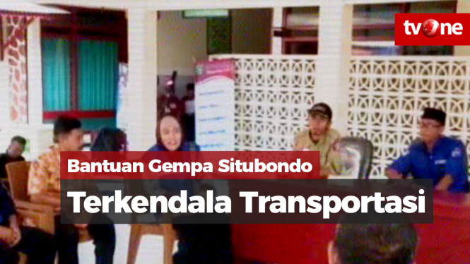 Bantuan untuk Gempa Situbondo Terkendala Transportasi