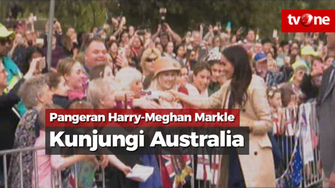 Penggemar Pangeran Harry-Meghan Markle di Australia Heboh