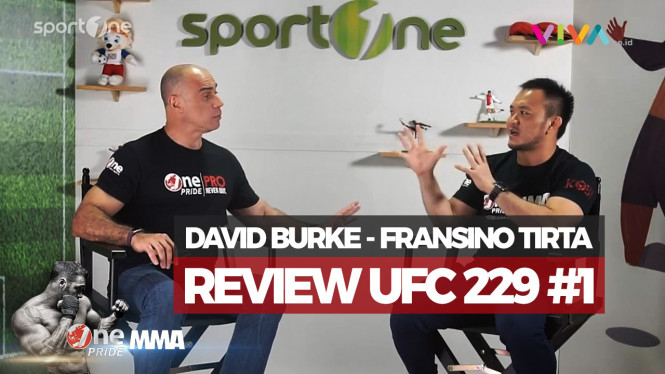 Ngobrol Seru David Burke dan Fransino Tirta soal UFC 229 #1