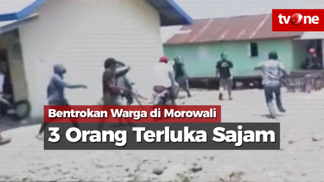 Bentrokan Warga di Morowali, Tiga Orang Terluka Sajam