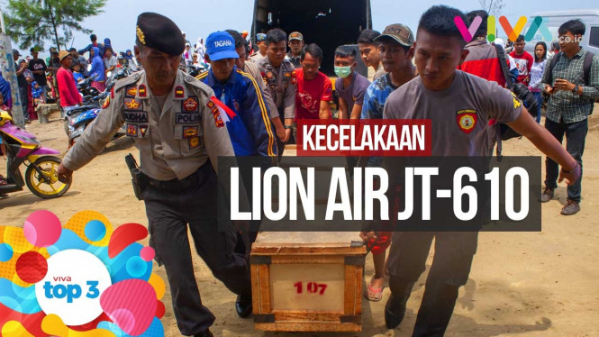 VIVA Top3: Lion Air JT-610 Jatuh, Jakabaring Rusak Total
