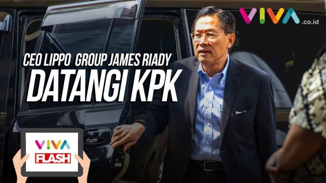 CEO Lippo Group, James Riady Datangi KPK