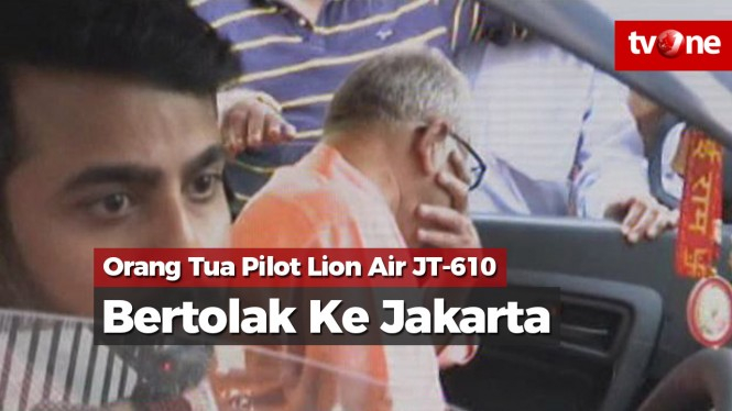 Orang Tua Pilot Lion Air yang Jatuh Bertolak dari New Delhi