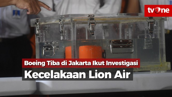 Boeing Tiba di Jakarta Ikut Investigasi Kecelakaan Lion Air