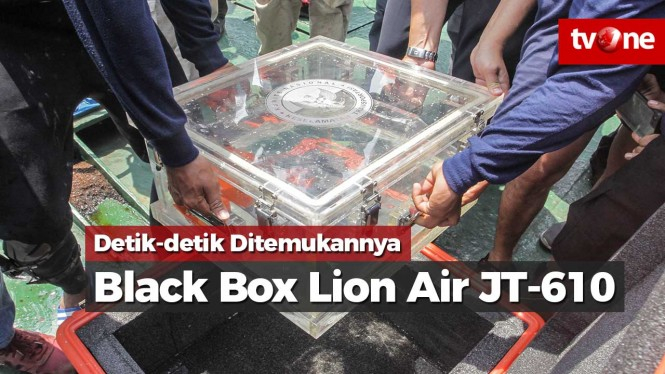 Detik-detik Ditemukannya Black Box Lion Air JT-610