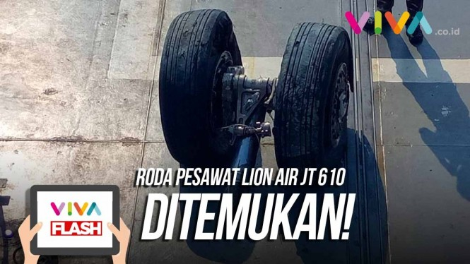 Ditemukan! TNI AL Angkat Roda Pesawat Lion Air JT 610