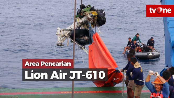 Perluasan Area Pencarian Lion Air JT-610