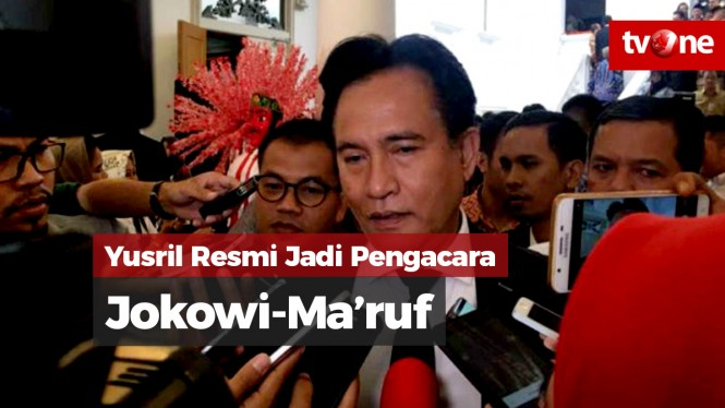 Yusril Resmi Jadi Pengacara Jokowi-Maruf