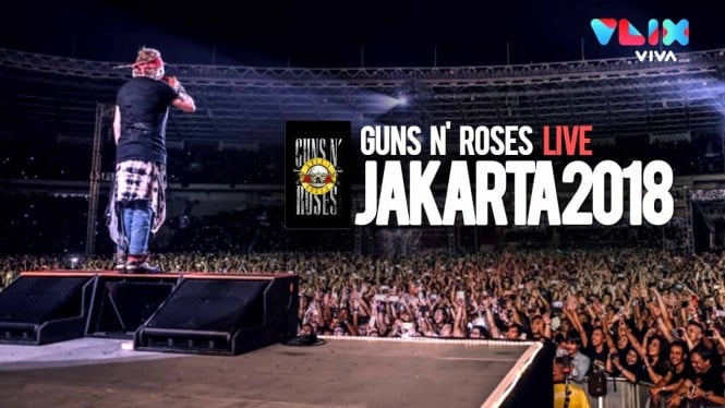VIDEO: Konser Guns N' Roses Yang Panaskan GBK Jakarta