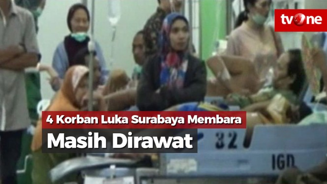 Empat Korban Luka Insiden Surabaya Membara Masih Dirawat