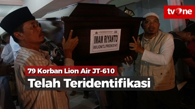 Daftar 79 Korban Lion Air JT-610 yang Telah Teridentifikasi