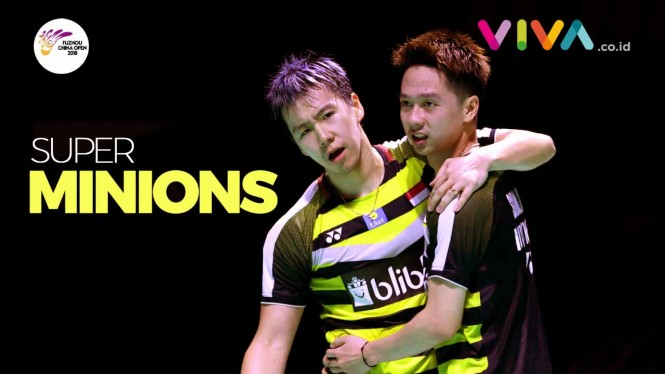 VIDEO: Detik-detik Marcus/Kevin Juara Fuzhou China Open 2018