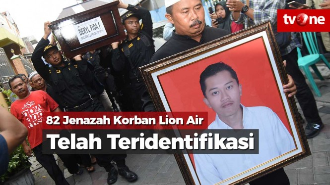 Hari Ini 82 Jenazah Korban Lion Air Telah Teridentifikasi