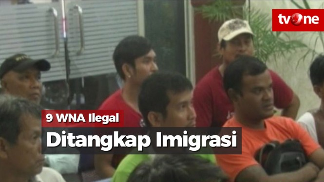 Sembilan WNA Ilegal Ditangkap Imigrasi Pangkal Pinang