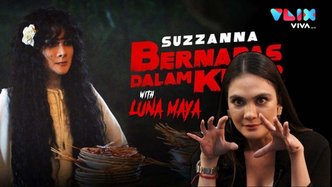 Cerita Luna Maya Berani Makan Melati Demi Jadi Suzzanna