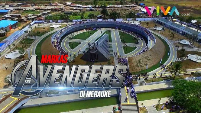 VIDEO: Jokowi Resmikan 'Markas Avengers' di Merauke
