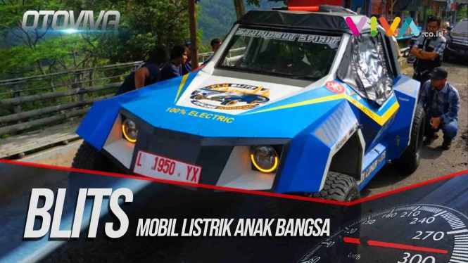 BLITS, Mobil Listrik Anak Bangsa Yang Bakal Ikut Reli Dakar